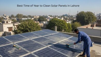 Best Time of Year to Clean Solar Panels in Lahore