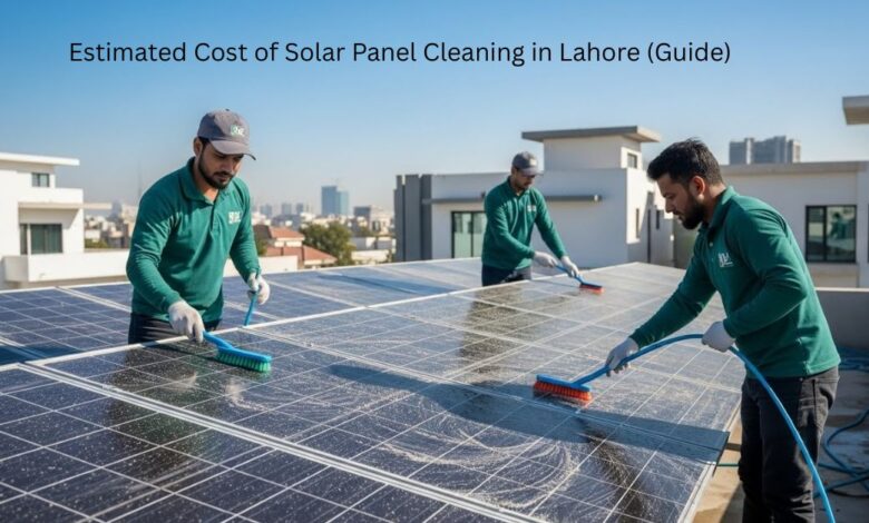 Estimated Cost of Solar Panel Cleaning in Lahore (Guide)