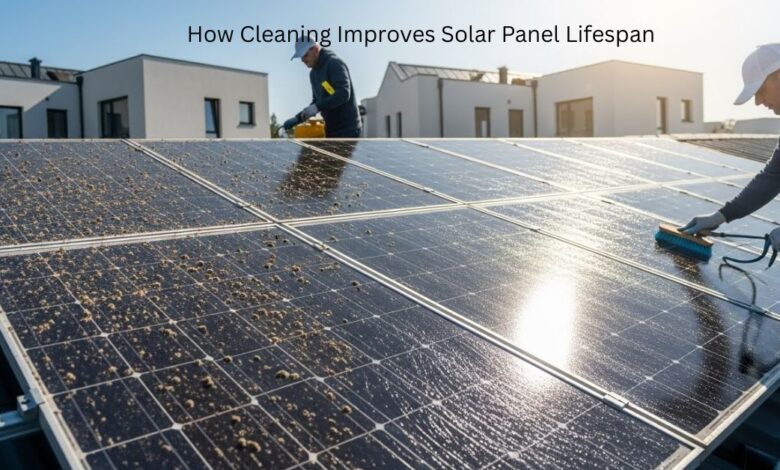 How Cleaning Improves Solar Panel Lifespan