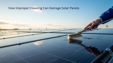 How Improper Cleaning Can Damage Solar Panels