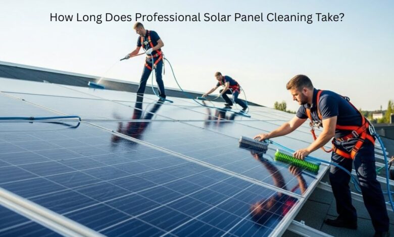 How Long Does Professional Solar Panel Cleaning Take?