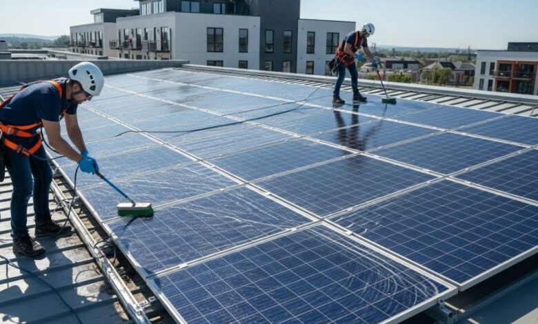 How Professional Solar Panel Cleaning Is Done
