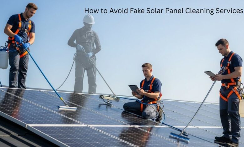 How to Avoid Fake Solar Panel Cleaning Services