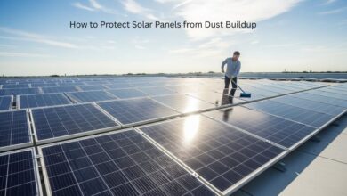 How to Protect Solar Panels from Dust Buildup