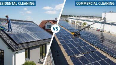 Residential vs Commercial Solar Panel Cleaning Costs – A Complete Guide