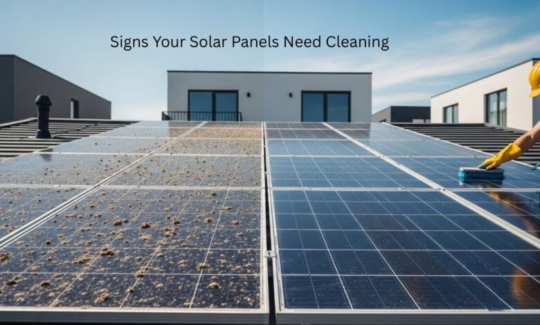 Signs Your Solar Panels Need Cleaning